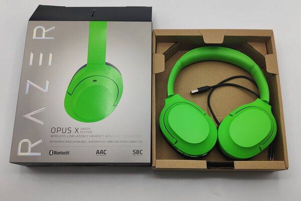 Razer Opus X Green ワイヤレス ゲーミングヘッドセット