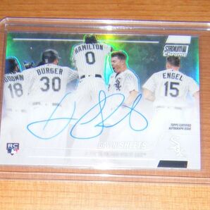 2022 TOPPS Stadium Club Chrome Gavin Sheets auto ギャビン・シーツ 直筆サイン