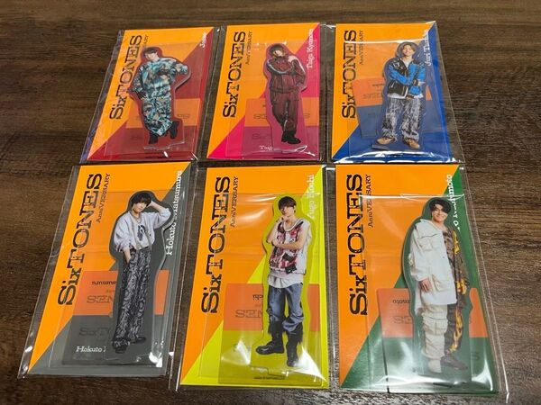 SixTONES Anniversary アクスタ アニバーサリーアクリルスタンド 6体セット