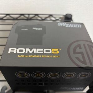 Sig Romeo5タイプ レッドドットサイト レプリカ 未使用品 箱潰れ