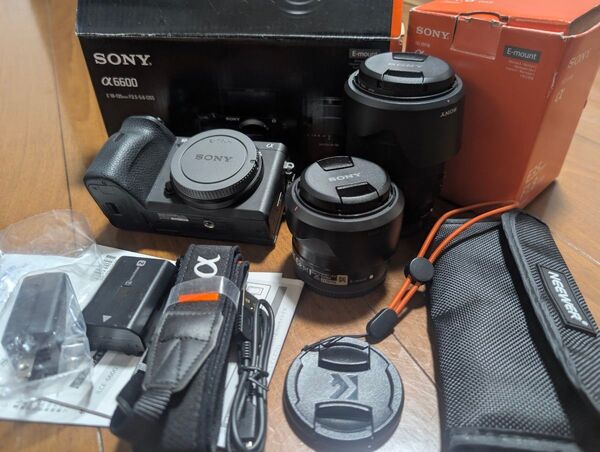 SONY α6600 高倍率ズームレンズセット 18-135mm