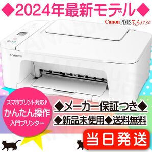 キャノン TS3730 プリンター 本体 コピー機 新品未使用 PIXUS CANON 複合機 スキャナー 印刷機 LR34