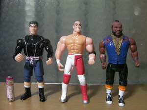  Ame toy Junk figure Special ...A team Mr. T Professional Wrestling la- etc. 3 body 