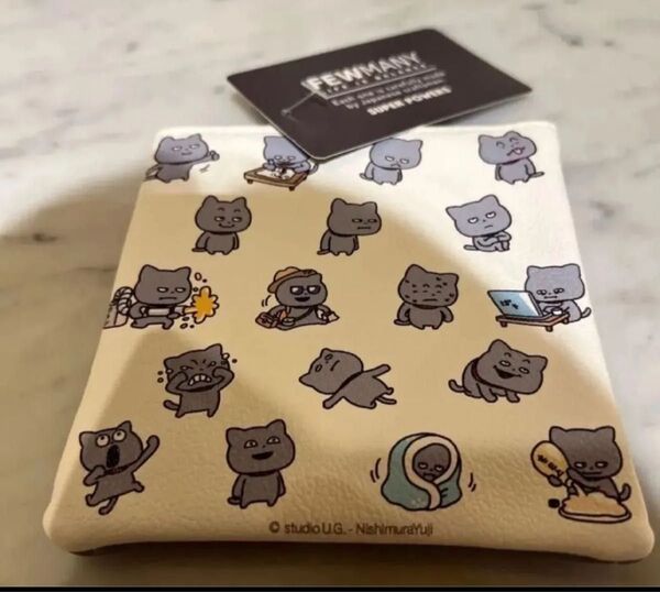 限定♪ レア POP UP ショップ限定 わるめのねこ 日常 SQポーチ ごきげんぱんだ こねずみ ラブラビット にしむらゆうじ