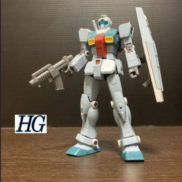 vpガンプラ完成品ジャンク 機動戦士ガンダム ククルス・ドアンの島 HG 1/144 ジム(スレッガー搭乗機)