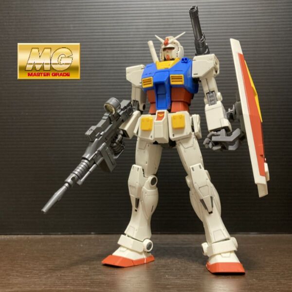 yeガンプラ完成品ジャンク 機動戦士ガンダム THE ORIGIN MG 1/100 ガンダム(オリジン版)