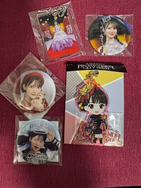 上坂すみれ 缶バッジ アクリルキーホルダー