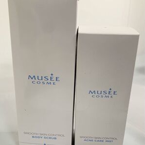 未使用 ミュゼ ボディスクラブ1点 ボディ用化粧水1点 スムーススキンコントロール MUSEE