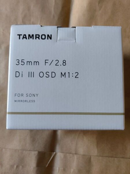 【レンズ】TAMRON35mm F/2.8 Di III OSD M1:2 (Model F053)