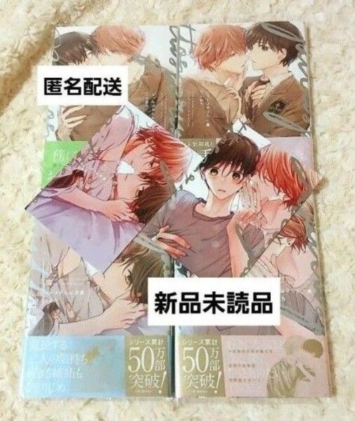ピットスポルム 三上志乃 コミック 特典 イラストカード BL 一葉 二葉 三葉 四葉 セット