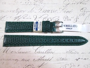 MORELLATO ITALY 16mm Green Lizard VIOLINO