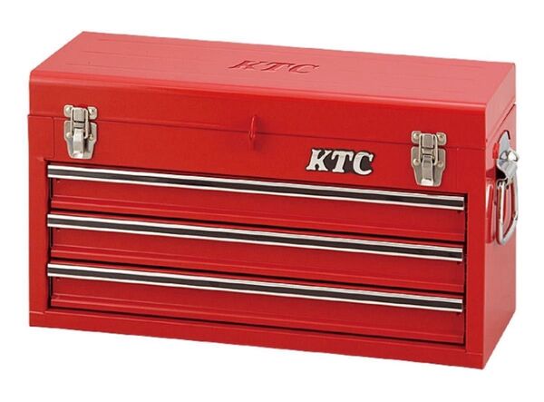 *KTC* 工具箱 チェスト レッド1/2 12.7sq専用トレイ付き