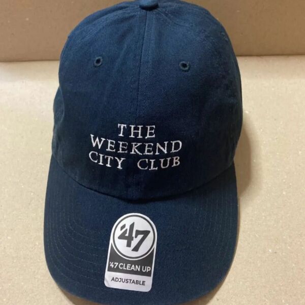 47 THE WEEKEND CITY CLUB 宮下パーク限定 neat cap キャップ ネイビー 帽子