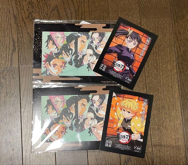 劇場版 鬼滅の刃 無限城編 第一章 猗窩座再来 入場者特典 特製アートスタンド 栗花落カナヲ 我妻善逸