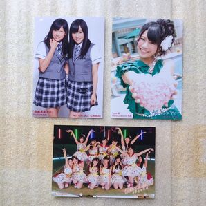 NMB48 CD封入生写真 3枚セット