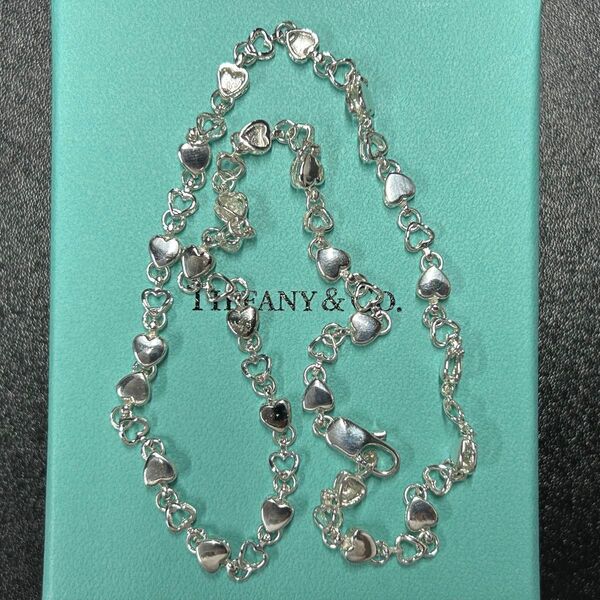 TIFFANY&Co. ティファニー パフハート ネックレス 925 スターリングシルバー