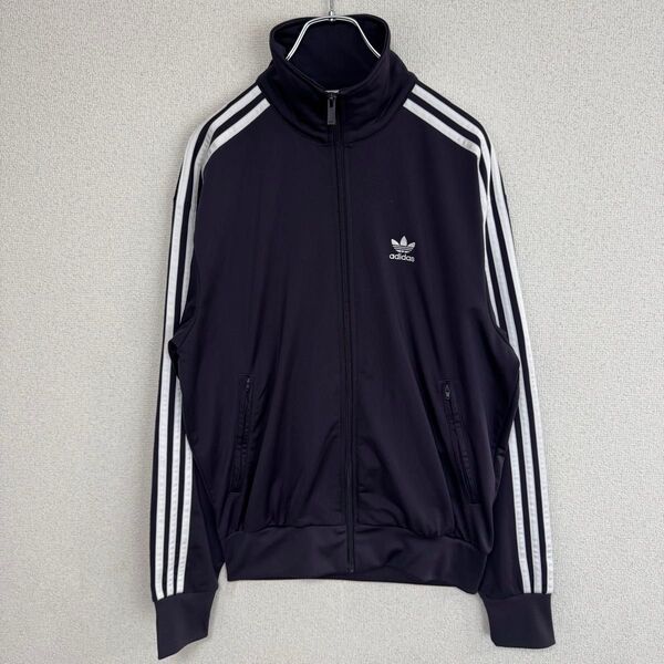 adidas アディダス トラックジャケット ジャージ ファイヤーバード チャコールグレー メンズ Mサイズ ベッケンバウアー
