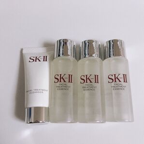 SK-ll フェイシャルトリートメントエッセンス 30ml 3本 フェイシャルトリートメントクレンザー 20g 1本