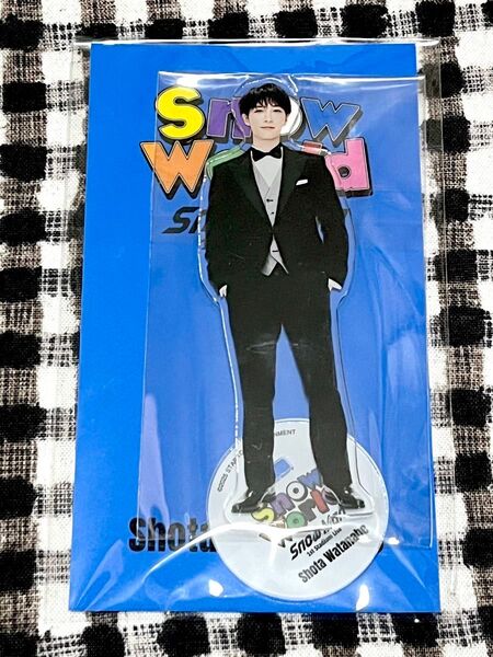 SnowMan 渡辺翔太 アクスタ、すのチルキーホルダー、チルぬい、ちびぬい
