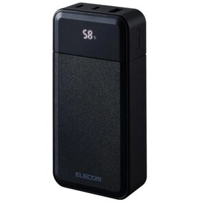 ELECOM モバイルバッテリー 10000mAh 30W USB PD対応 3ポート Type-C×2 USB-A×1 未開封