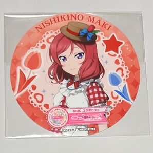 真姫 コースターラブライブ gigo コラボカフェ μ's 15th