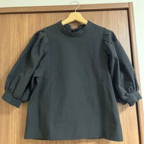 ブラウス パフスリーブ トップス