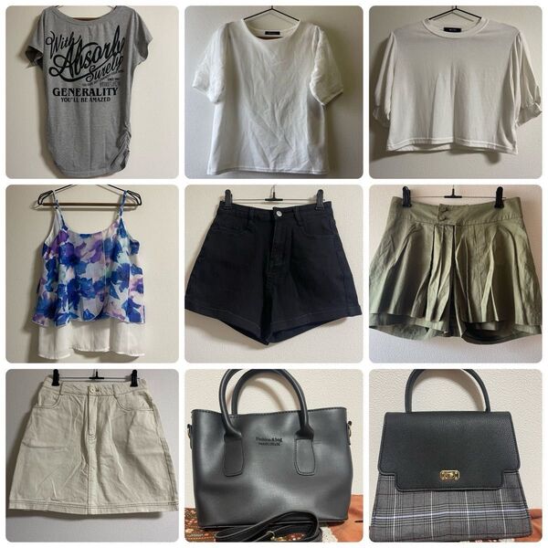 レディース 服 まとめ売り 13点 バッグ付き