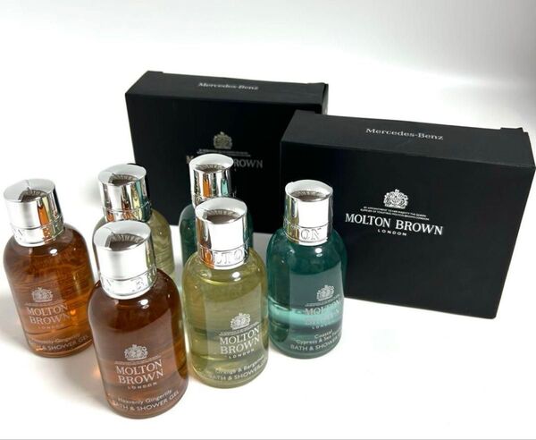 新品 ★ MOLTON BROWN シャワージェル モルトンブラウン バス 【2セット】 ベンツ ボディソープ
