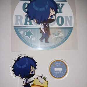 CrazyRaccoon Vanilla アクリルスタンド コースター