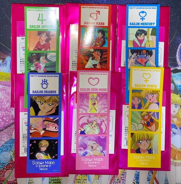 セーラームーン セーラームーンストア ロングフォトステッカー