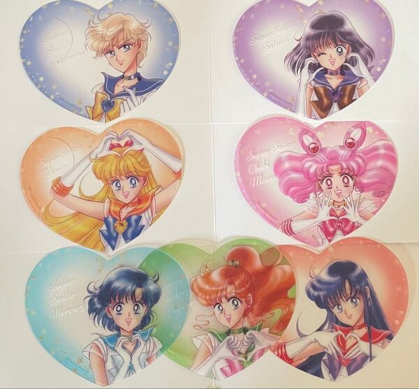 セーラームーン ローソン ハート クリアカード サターン ウラヌス ちびムーン