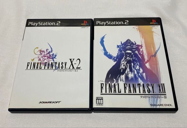 PS2 ファイナルファンタジー X-2 XII 2本セット ☆即日発送☆