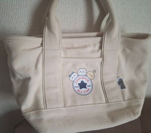 ちいかわ×コンバース トートバッグSサイズ 汚れあり