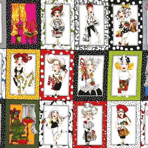USAコットン ロラライハリス Sew Curious パネル生地
