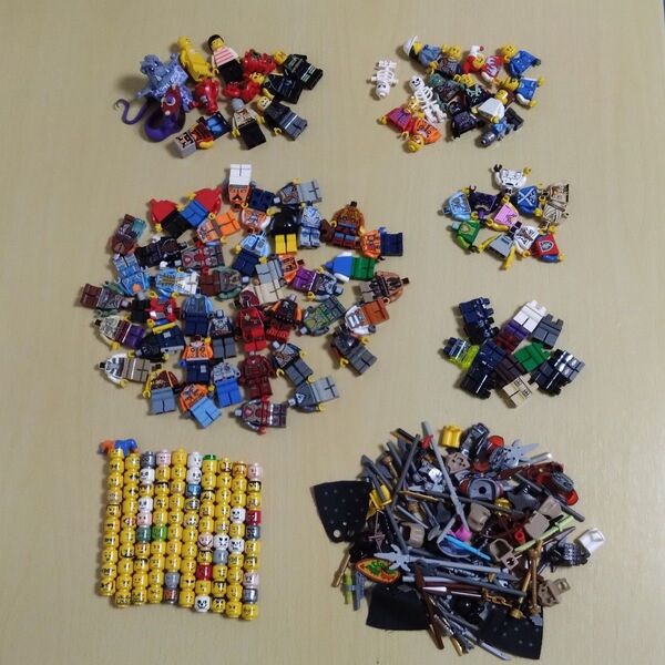 108【ジャンク 部品取り】 レゴ ミニフィグ LEGO 人形 等