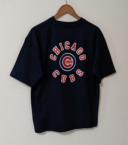 【新品・未使用・タグ付き】MLB CHICAGO CUBS Tシャツ LL ネイビー シカゴカブス メジャーリーグベースボール