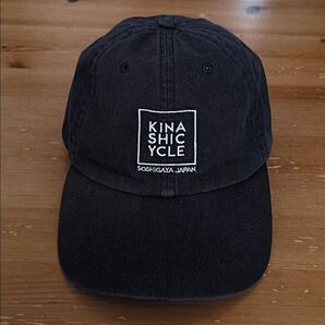 木梨サイクル×STARTER ウォッシュキャップ ネイビー スクエア 終売モデル KINASHICYCLE ベースボールキャップ
