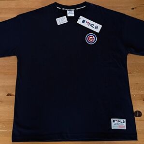 【新品・未使用・タグ付き】MLB シカゴカブス Tシャツ M ネイビー CHICAGO CUBS メジャーリーグベースボール