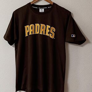 【新品・未使用・タグ付き】MLB サンディエゴパドレス Tシャツ M ブラウン PADRES メジャーリーグベースボール