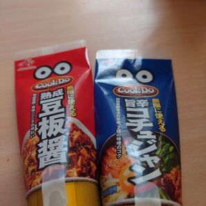 Cook Do 豆板醤&コチュジャン 2個&麻婆豆腐の素(辛口)セット