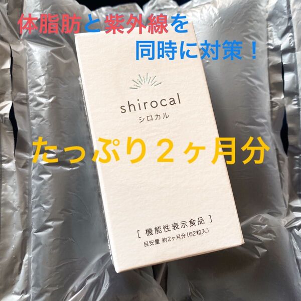 シロカル 大容量2ヶ月分 飲む日焼け止め 体脂肪カット ダイエットサプリ 日焼け止めサプリ オルト