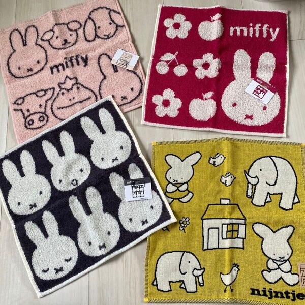 新品 ミッフィー タオルハンカチset