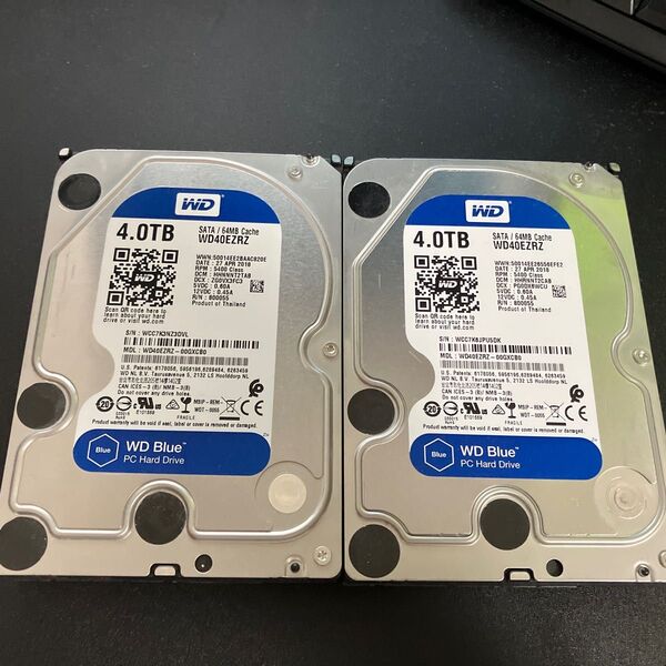 HDD 4TB 2台