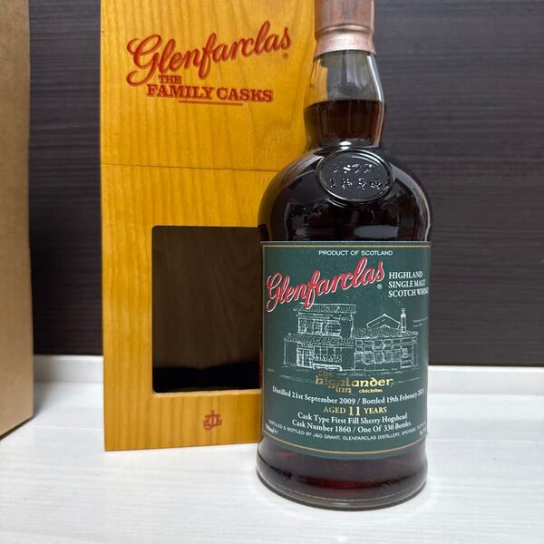 グレンファークラス 11年 2009-2021 for Highlander inn Chichibu 59.3%