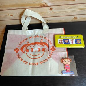さっちゃん エコバッグ 缶ペンケース ラバーマスコットおまとめ