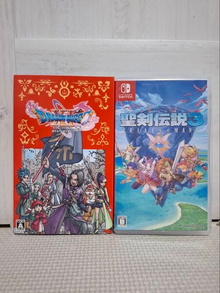 Switchソフト2個セット ドラゴンクエストXI Sと聖剣伝説3
