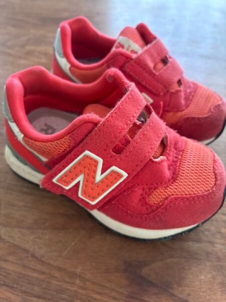 New Balance ニューバランス313 スニーカー(オレンジ) キッズシューズ 13cm