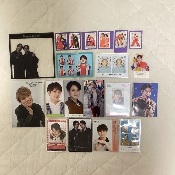 宮近海斗 Travis Japan 厚紙などセット