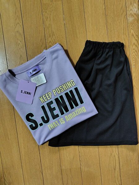 S.JENNI 今季 半袖+ショートパンツ パジャマ 部屋着150