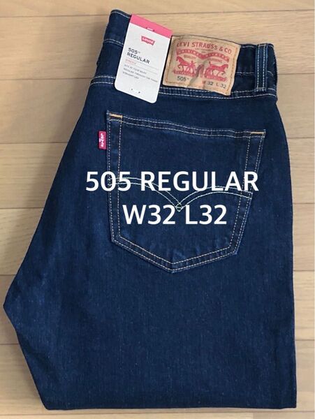 Levi's 505 REGULAR FIT RINSEY W32 L32